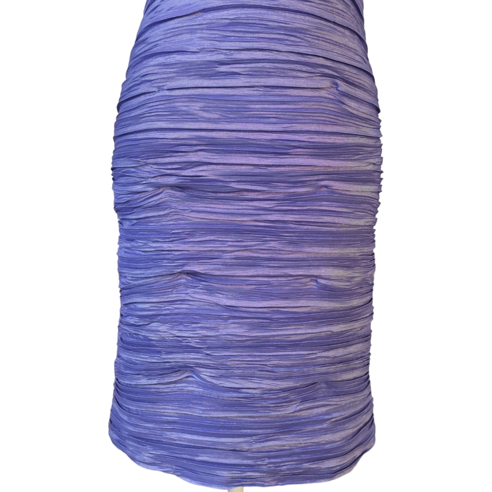 Daisy strapless dress size M color purple - Picture 3 of 5
